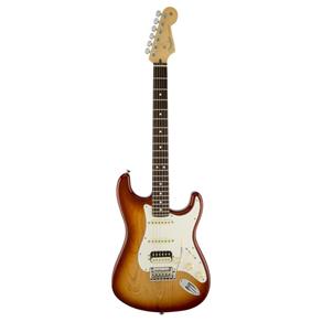 Guitarra Fender 011 3110 - Am Standard Stratocaster Shawbucker Ash Hss Rw - 747 - Sienna Sunburst