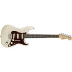 Guitarra Fender 011 4001 - Am Elite Stratocaster Ebony - 723 - Olympic Pearl