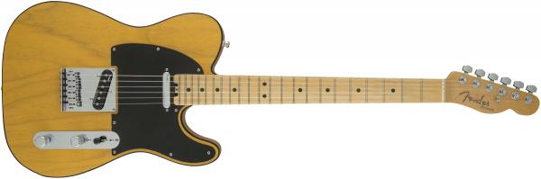 Guitarra Fender 011 4212 Am Elite Tele Ash Maple B.blonde