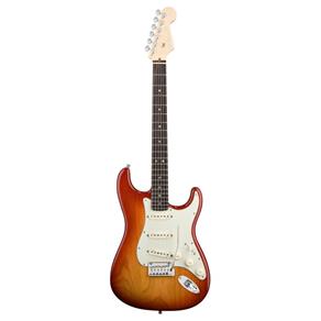 Guitarra Fender 011 9300 - Am Deluxe Ash Stratocaster - 731 - Aged Cherry Sunburst