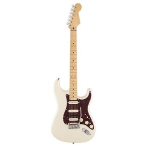 Guitarra Fender 011 9112 - Am Deluxe Stratocaster Shawbucker Hss - 723 - Olympic Pearl