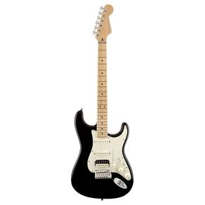 Guitarra Fender 011 9112 - Am Deluxe Stratocaster Shawbucker Hss - 706 - Black