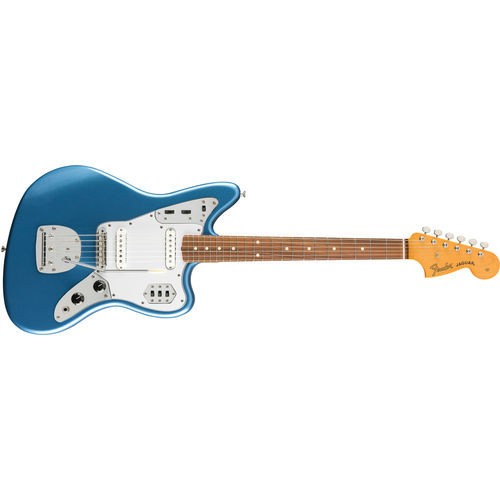 Guitarra Fender 014 1233 - 60s Jaguar Lacquer Pf - 702 - Lake Placid Blue