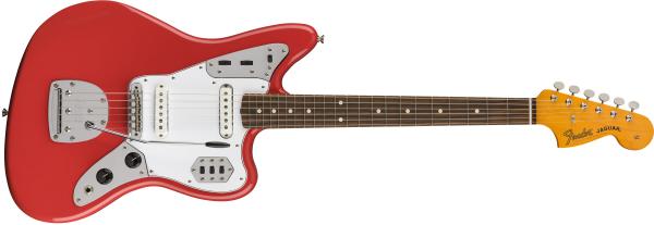 Guitarra Fender 014 1233 - 60s Jaguar Lacquer Pf - 740 - Fiesta Red