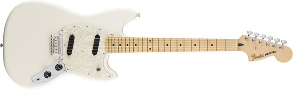 Guitarra Fender 014 4042 - Offset Mustang Mn - 505 - Olympic White