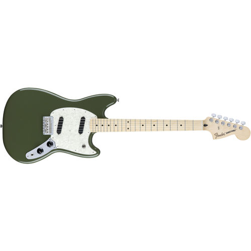 Guitarra Fender 014 4042 - Offset Mustang Mn - 598 - Olive
