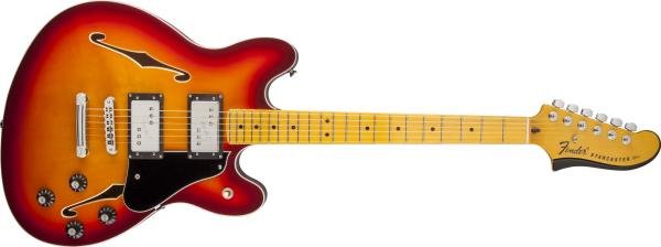 Guitarra Fender 024 3102 - Modern Player Starcaster - 531 - Aged Cherry Burst