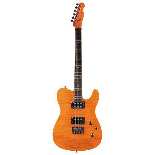 Guitarra Fender 026 2000 - Custom Telecaster Fmt Hh - 520 - Amber