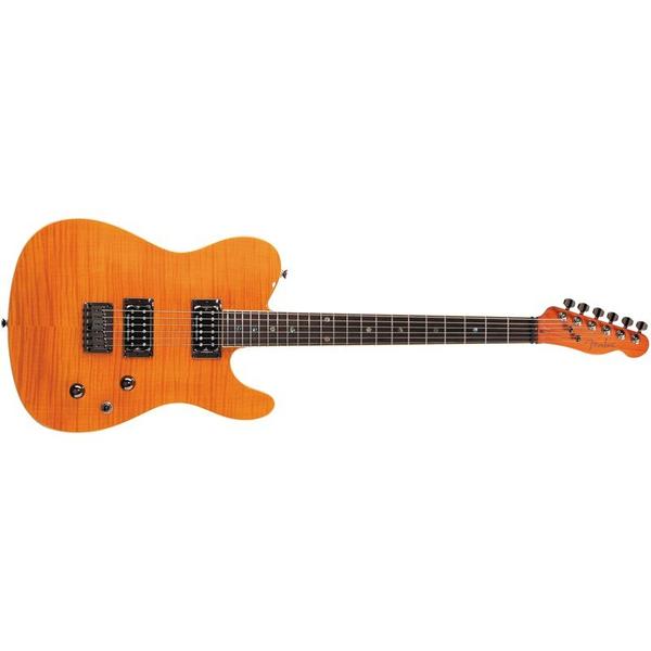 Guitarra Fender 026 2000 - Custom Telecaster Fmt Hh - 520 - Amber