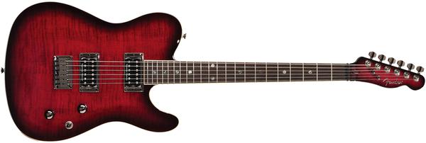 Guitarra Fender 026 2004 - Custom Telecaster Fmt Hh - 561 - Black Cherry Burst
