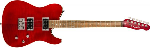 Guitarra Fender 026 2004 - Custom Telecaster Fmt Hh - 538 - Crimson Red Transparent