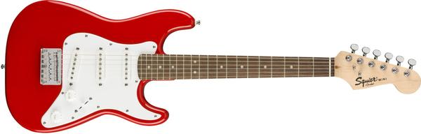Guitarra Fender 037 0121 - Squier Mini Strat V2 Lr - 558 - Torino Red - Fender Squier