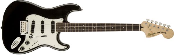 Guitarra Fender 037 0510 - Squier Deluxe Hot Rails Strat Lr - 506 - Black - Fender Squier