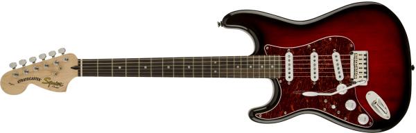 Guitarra Fender 037 1620 - Squier Standard Stratocaster Lr Lh - 537 - Antique Burst - Fender Squier