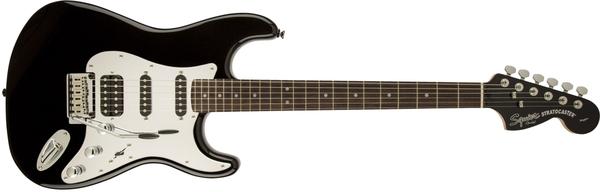 Guitarra Fender 037 1703 - Squier Black And Chrome Strat Hss Lr - 506 - Black Mirror - Fender Squier