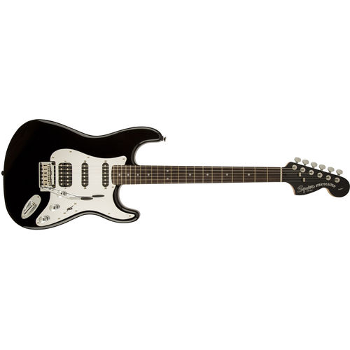 Guitarra Fender 037 1703 - Squier Black And Chrome Strat Hss Lr - 506 - Black Mirror