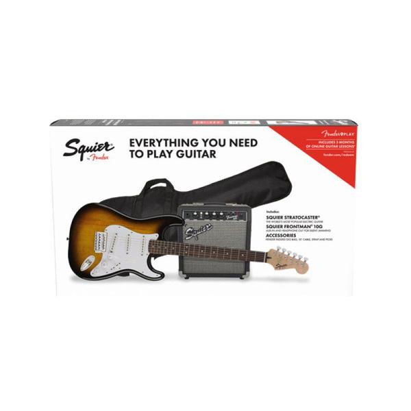 Guitarra Fender 037 1823 Squier Strat Frontman 10g 032 Bs - Fender Squier