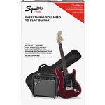 Guitarra Fender 037 1824 - Squier Affinity Strat Hss Frontman 15g - 009 - Candy Apple Red
