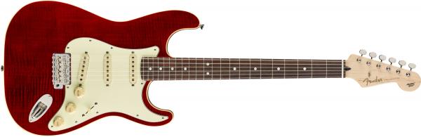 Guitarra Fender 556 0052 - Japan Aerodyne Classic Stratocaster Ltd Fmt Rw - 338 - Crimson Red