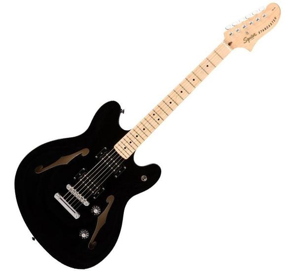 Guitarra Fender 6 Cordas Squier Affinity Starcaster Preto - Fender Squier