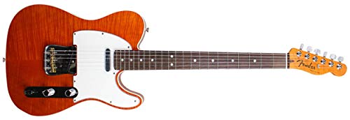 Guitarra Fender 923 0923 - Telecaster Custom Deluxe Bound Nos - 822 - Sunset Orange Transparent