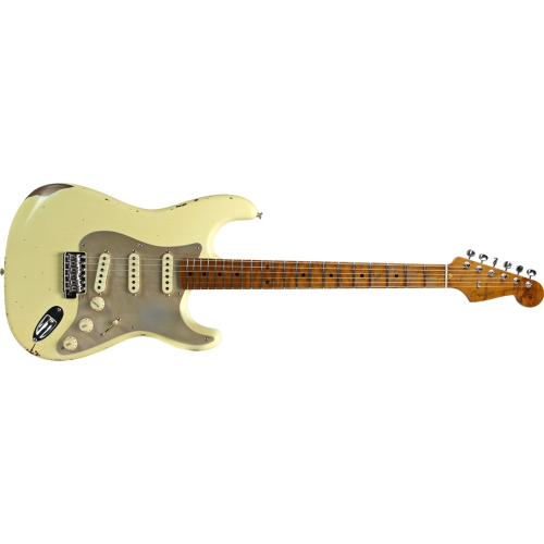 Guitarra Fender 923 5000 - 56 Stratocaster Roasted Relic Ltd Edition - 459 - Aged Vintage White