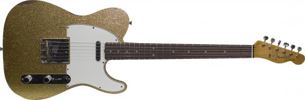Guitarra Fender 923 5000 60s Custom Relic Ltd Gold Sparkle