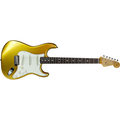 Guitarra Fender 923 5000 - 65 Stratocaster Journeyman Relic Ltd Edition - 925 - Frost Gold