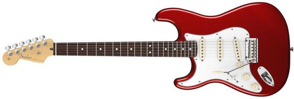 Guitarra Fender American Standard Mystic Red Lh com Case