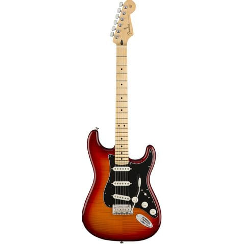 Guitarra Fender Player Stratocaster Plus Top Mn 531 - Aged Cherry Burst