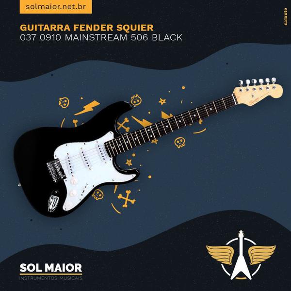 Guitarra Fender Squier 037 0910 Mainstream 506 Black - Squier By Fender