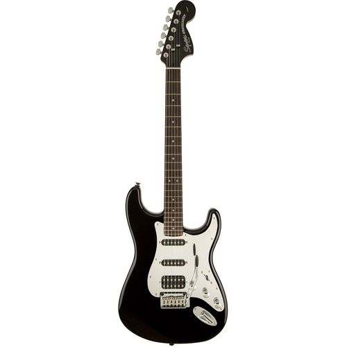 Guitarra Fender - Squier Black And Chrome Strat Hss Lr - Black Mirror
