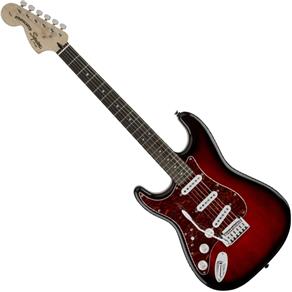Guitarra Fender Squier Canhota Standard Stratocaster Lh Antique Burst