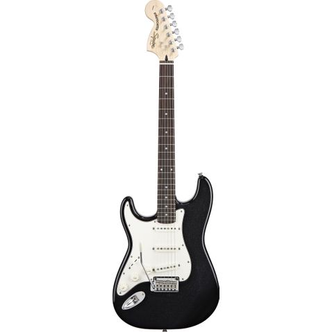 Guitarra Fender Squier Standard Stratocaster Lh 565 - Black Metallic