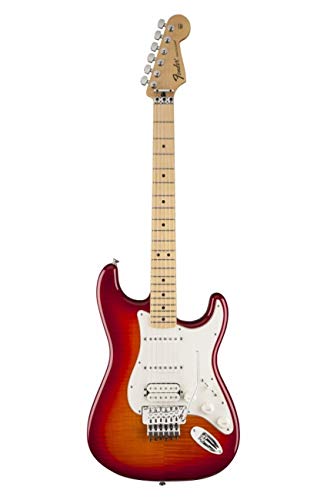 Guitarra Fender Standard Stratocaster Top Plus Hss Mn Floyd Rose Aged Cherryburs