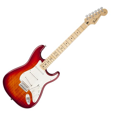 Guitarra Fender Standard Stratocaster Top Plus Mn - 531 - Aged Cherry Burst