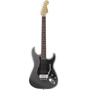 Guitarra Fender Stratocaster Mexicana Floyd Rose Blacktop Titanium Silver