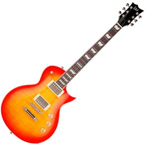 Guitarra Flamed Map Rosewood Sun Burst Ltd Lec256Fm Esp