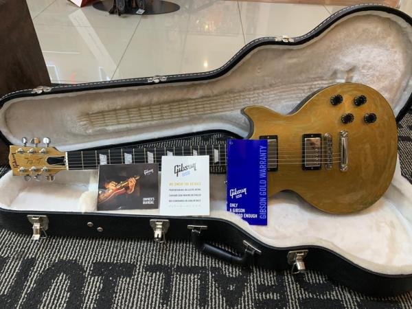 Guitarra Gibson Les Paul Studio Swirl Gold "Edição Limitada"