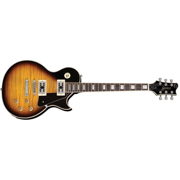 Guitarra Golden GLD155C BRB Brown Burst Especial Deluxe - Eagle
