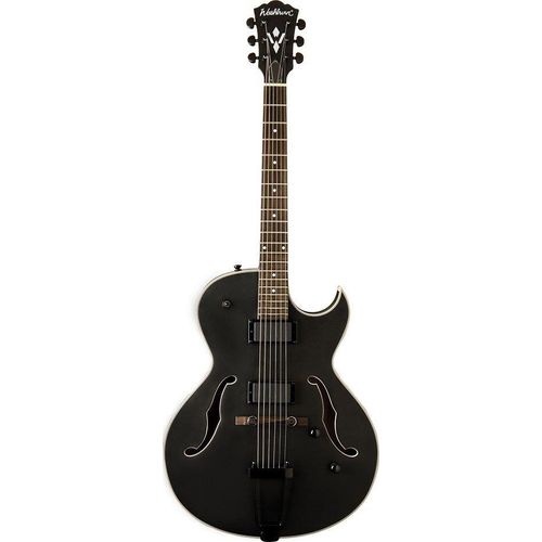 Guitarra Hollowbody Black Matte com Case HB17CBK - Washburn