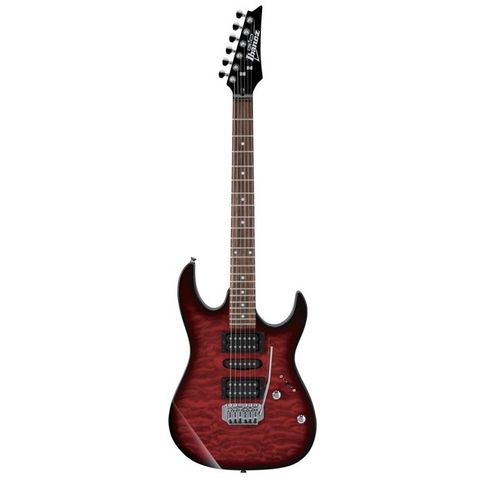Guitarra Ibanez Grx 70qa - Trb - Transparent Red Burst