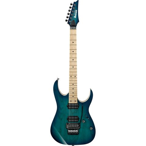 Guitarra Ibanez Rg 652 Ahm com Case Ngb - Nebula Green Burst