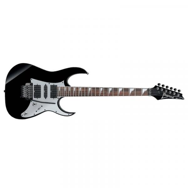 Guitarra Ibanez RG350EXZ BK Black com Captadores Duplos e 1 Single Double Locking