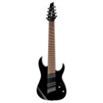 Guitarra Ibanez RGMS8 | 8 Cordas | Multi Scale | Preta