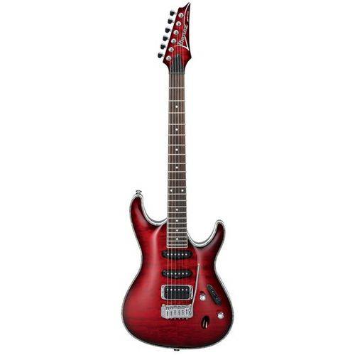 Guitarra Ibanez SA 360 QM | HSS | Transparent Red Burst (TRB)