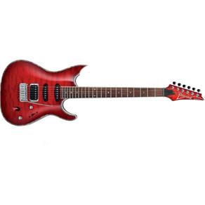 Guitarra Ibanez SA360QM Mogno com Quilted Maple Top 2 Captadores Duplos