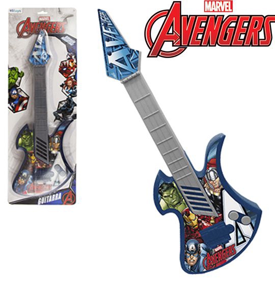 Guitarra Infantil Acústica Grande - Vingadores / Avengers - Etitoys