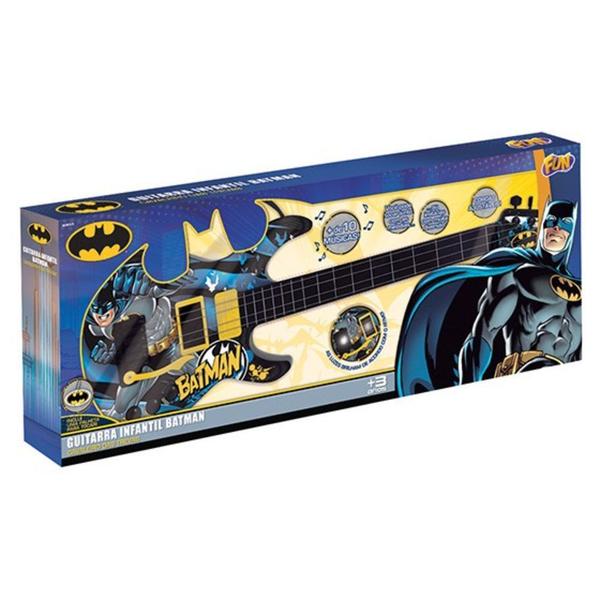 Guitarra Infantil Batman Cavaleiro das Trevas - Fun 8614-6