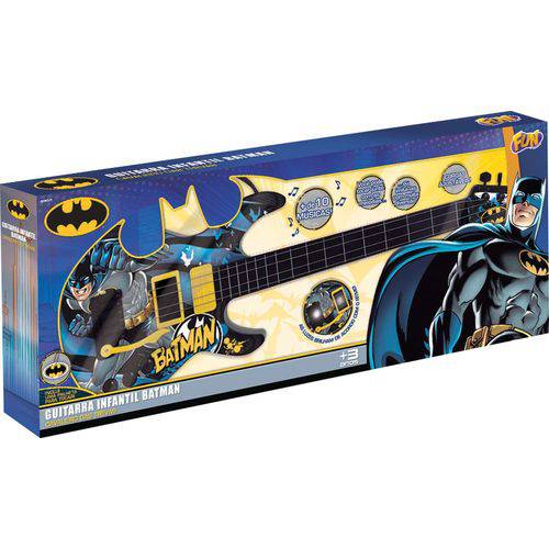 Guitarra Infantil Batman Cavaleiro das Trevas Fun Unidade